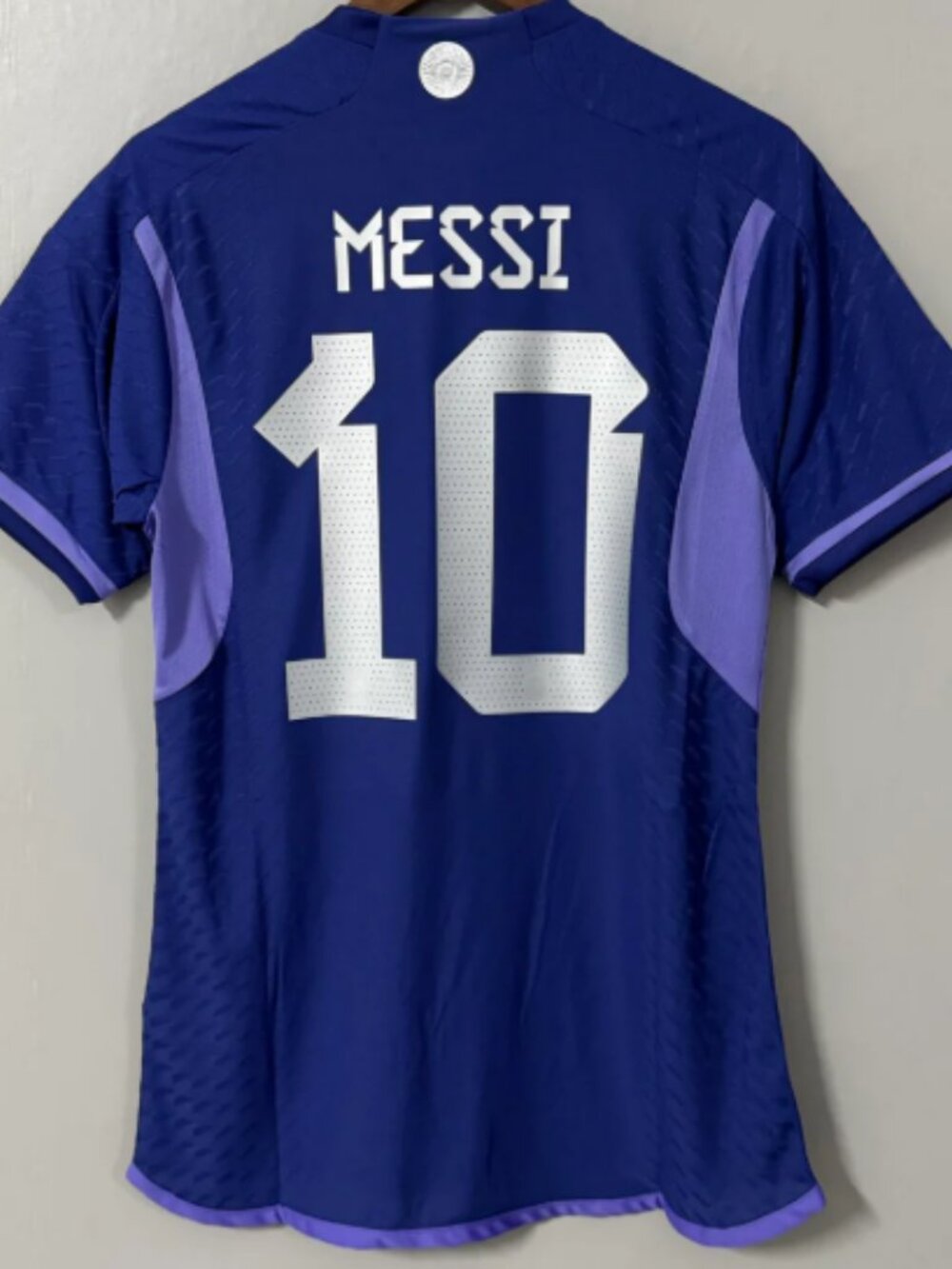 ADIDAS ARGENTINA MESSI 10 AWAY SOCCER JERSEY WORLD CUP 22/23 PLAYER VERSION NWT